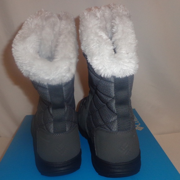 Columbia BOOTS 9 Snow Winter Ice Maiden Grey - Picture 4 of 8